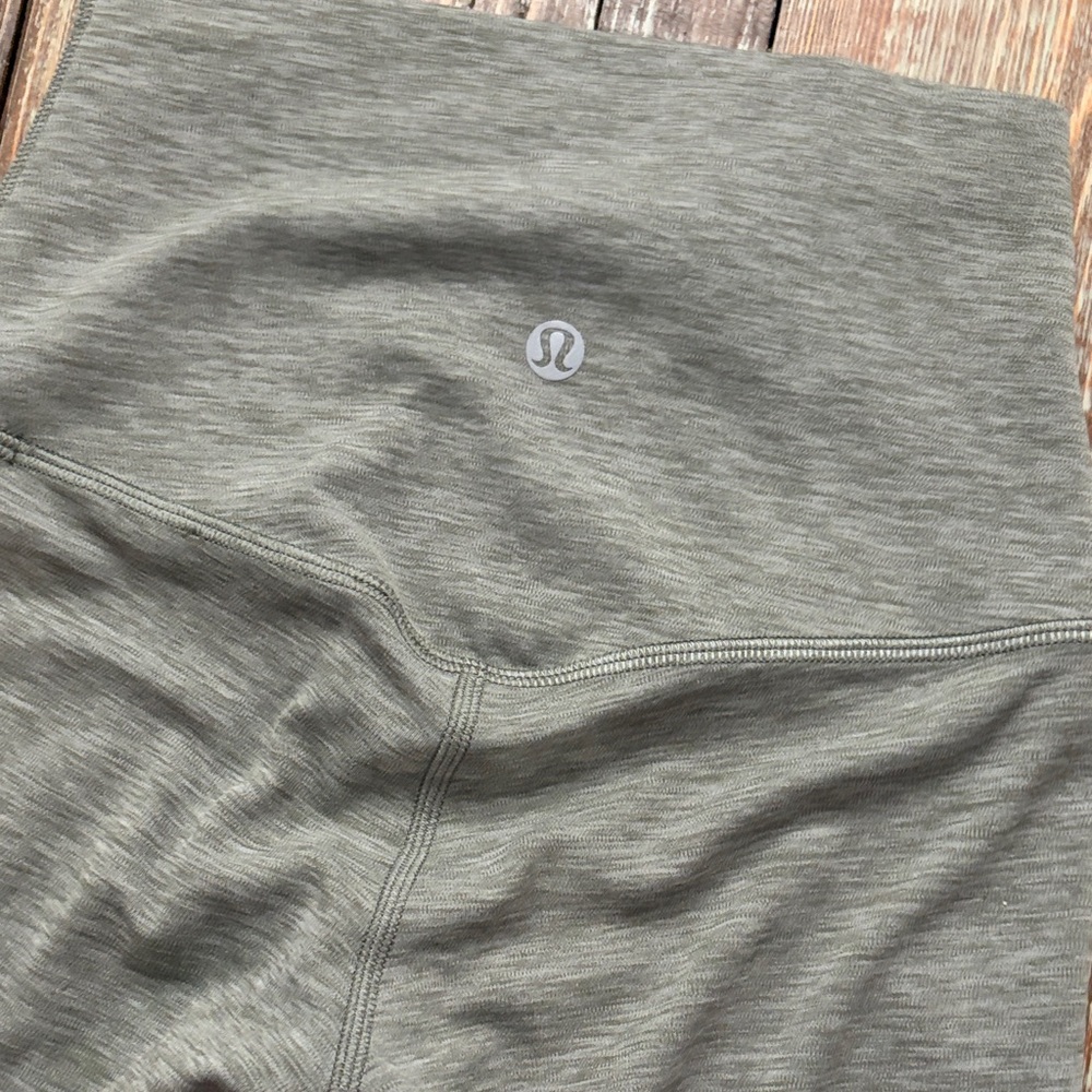 lululemon athletica Olive Green Leggings